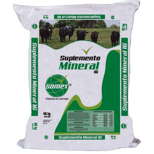 SAL SOMEX SUPLEMENTO MINERAL  16% * 1 KG
