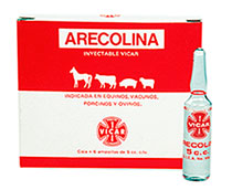 ARECOLINA AMPOLLA UND