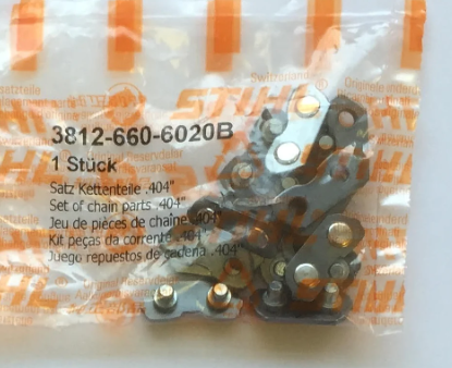 JUEGO REPUESTOS DE CADENA .404"