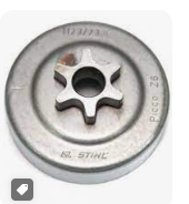 PIÑON DE CADENA 3/8" P 6 D