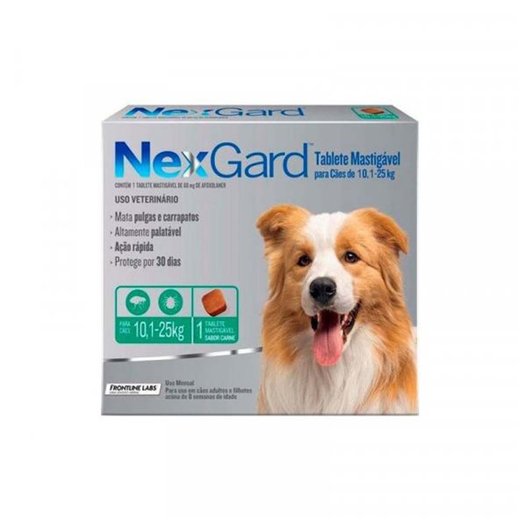 NEXGARD CHEWABLE (10-25 KL) * UND