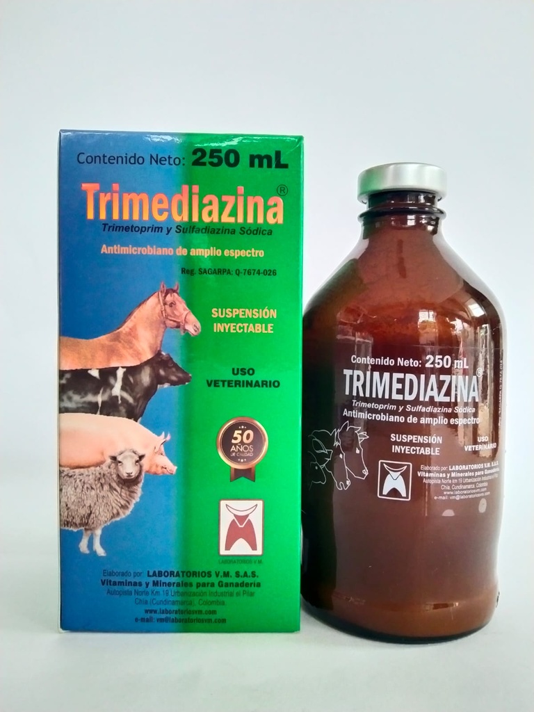 TRIMEDIAZINA INY * 250 ML