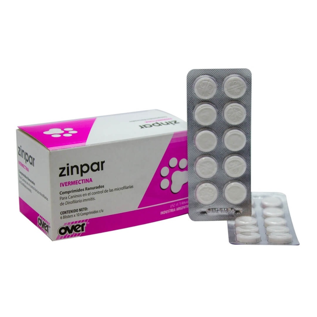 ZINPAR IVERMECTINA * TAB