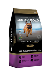 AGILITY PEQ ADUL PIEL * 8 KG