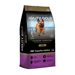 AGILITY PEQ ADUL PIEL * 1.5 KG